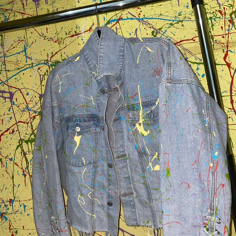 Splatter Paint Jacket - image 2